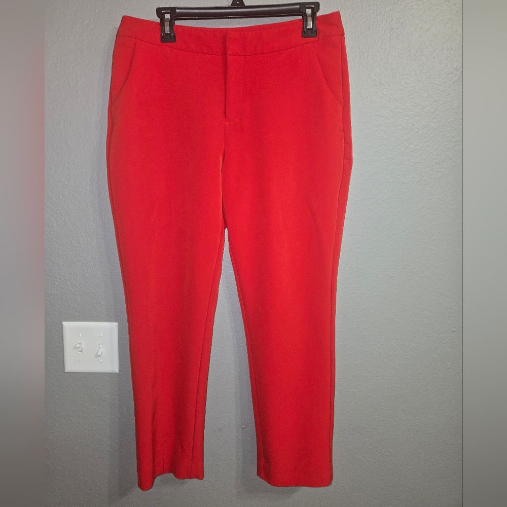a new day Red Straight-Leg Dress Pants